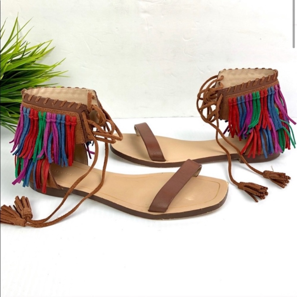 NWT Zara Women’s Flat Sandals Sz 9